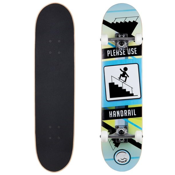 Cal 7 7.5" Complete Popsicle Skateboard (Handrail)
