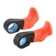 thumbnail image 1 of 2 piezas de reposapiés para manillar de bicicleta, diseño ergonómico, se adaptan a manillares de 22,2 mm Naranja, 1 of 8