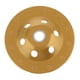thumbnail image 1 of Taza de Pulido Yotijar Corte de diamante 125 mm dorado, 1 of 6