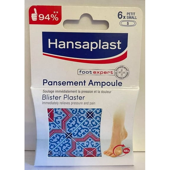 Hansaplast 6 Small Blister Plaster with Colorful Fun Artwork
