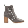 thumbnail image 2 of Journee Collection Womens Winsley Tru Comfort Foam Inside Zip Stacked Heel Booties, 2 of 6