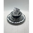 thumbnail image 3 of Royal Haus By Apolo | Vajilla de Cerámica Elegante de 16 Piezas: Taza, Tazon, Plato Ensaladero Y Plato Trinche 3A110 Azul, 3 of 6