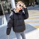 thumbnail image 1 of Chaqueta de algodón corta con capucha informal de estilo coreano de invierno, chaqueta de algodón para mujer, chaqueta de algodón ajustada y gruesa, 1 of 6