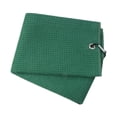 thumbnail image 1 of Toalla de golf Golf Bag Toalla para hombres Mujeres Convenientes cómodas cómodas absorción de agua Toalla de limpieza de golf con carabinero, 1 of 8
