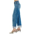 thumbnail image 2 of RISEN Slouchy Crop Barrel Cuffed Jeans, 2 of 3