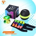 thumbnail image 5 of MAGICYOYO Unresponsive Yoyo V10 Yoyo Green Yellow- Professional Finger Spin Tricks Yoyo for Beginner, 5 of 7