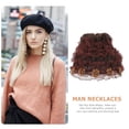 thumbnail image 3 of OULII Gorro Beanie De Encaje Color Café Para Mujer Estilo Casual Fácil De Llevar En Excursiones, 3 of 6