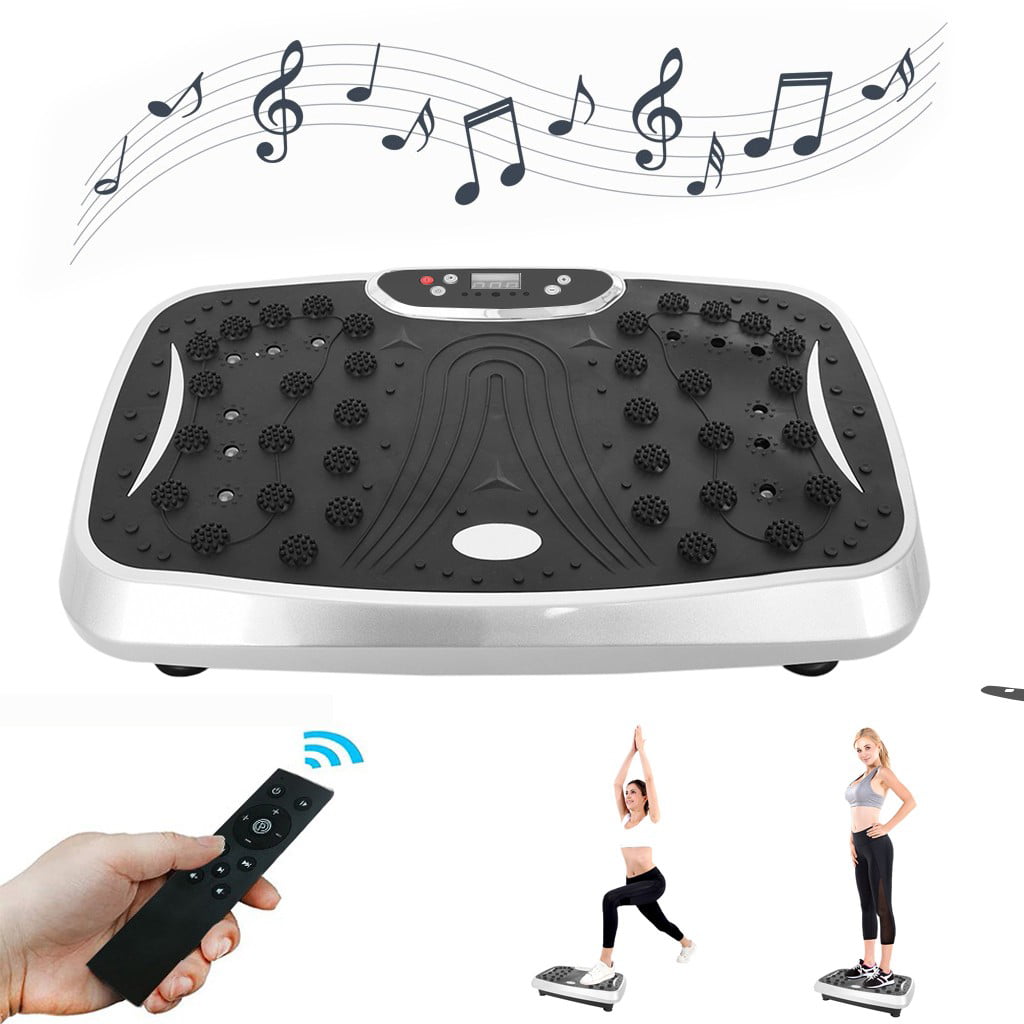 Body Vibration Machine Plate Platform Massager Music Fitness NEW 