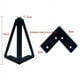 thumbnail image 5 of Patas de muebles de construcción de metal resistente, base antideslizante de fácil instalación con alta durabilidad para mesa de noche, mesa de café, patas de estilo moderno que soportan hasta 800 kg, 5 of 5