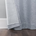 thumbnail image 4 of Sun Zero Serenity 2-pack Abstract Magnetic Closure 100% Blackout Grommet Curtain Panel Pair, 36"W x 84"L, Light Blue, 4 of 8