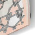 thumbnail image 2 of Epic Art 'Pink and Gray Pattern 6' by Stellar Design Studio, Acrylic Glass Wall Art, 24"x24", 2 of 5