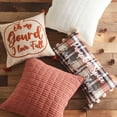 thumbnail image 2 of Levtex Home - OH My Gourd - Decorative Pillow (18 x 18in.) - Pumpkin - Burnt Orange and Cream, 2 of 4