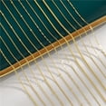 thumbnail image 5 of Cadena simple de plata de ley S925 bañada en oro de 18 quilates con forma de cruz y ondas de agua, cadena de clavícula múltiple con cuerpo lateral, 5 of 5