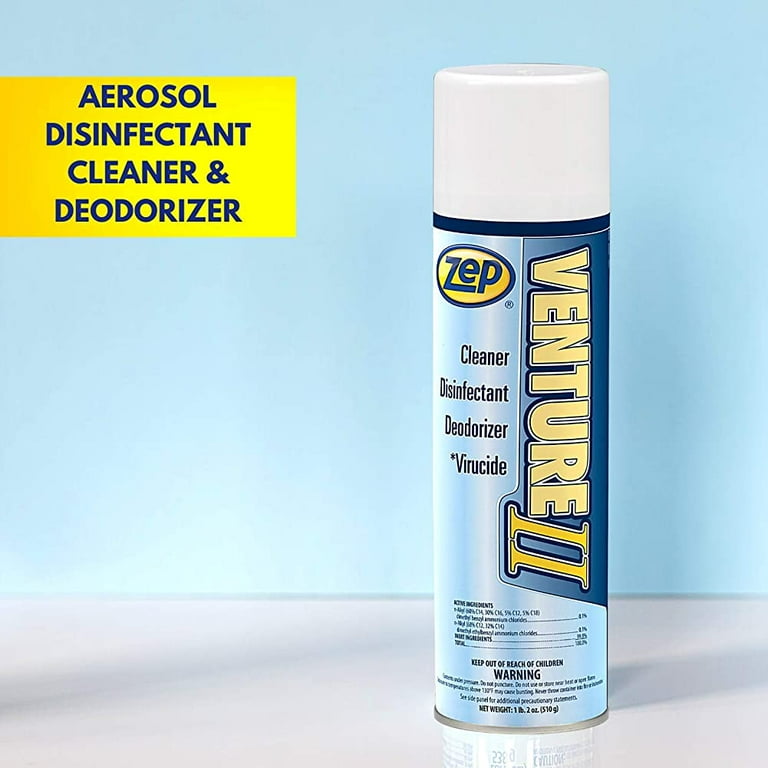 Zep Venture II Multi-Purpose Antibacterial Disinfectant Aerosol