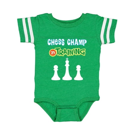 

Inktastic Chess Champ In Training Gift Baby Boy or Baby Girl Bodysuit