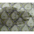 thumbnail image 4 of oneOone Viscose Chiffon Fabric Damask & Floral Block Print Fabric By Yard 42 Inch Wide, 4 of 4