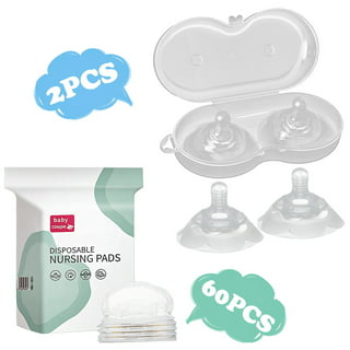 CNKOO Breastfeeding Protection Kit--2PCS Silicone Nipple Shield