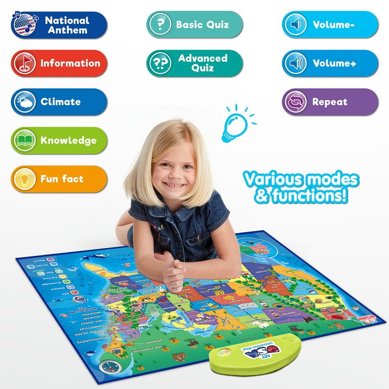 BEST LEARNING i-Poster My Periodic Table - Interactive  Educational Talking Toy to Learn Elements for Kids Ages 5 to 12 Years Old