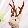 thumbnail image 4 of Creative Handmade Ornaments Christmas Deer Decoration Cute Straw Braid Animal Home Decor Ornaments, 4 of 8