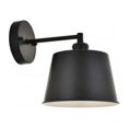 thumbnail image 1 of Living District Nota Midcentury Modern Black 1 Light E26 Wall Sconce, 1 of 4