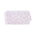 thumbnail image 1 of Ofertas Únicas 1 Pc Bolsa de Maquillaje en Forma de Almohada Floral para Viajes Vacaciones Púrpura Poliéster, 1 of 3