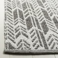 thumbnail image 3 of SAFAVIEH Montauk Rhoda Geometric Area Rug, Charcoal/Ivory, 8' x 10', 3 of 6