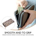 thumbnail image 2 of Miangastore 1pc Snakeskin Pattern Women Ladies Wallet PU Leather Clutch Purse with Zipper, 2 of 9