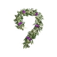 thumbnail image 2 of Artificial Garland, Eucalyptus Greenery with Hydrangea Vines for Wedding Wall Decor, Christmas Holiday Home Backdrop Decor, 2 of 6