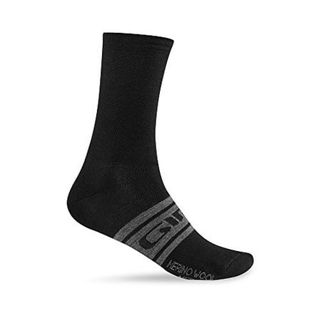 

Giro Seasonal Merino Wool Cycling Socks - Black/Charcoal (2021) L