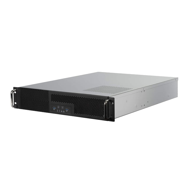 Chasis para servidores de almacenamiento industrial SilverStone 2U ATX