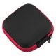 thumbnail image 2 of Estuche portátil para almacenamiento de auriculares pequeños, bolsa de transporte, caja (rosa), 2 of 8