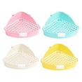 thumbnail image 3 of CBFFDC Pet Cage Toilet Pet Toilet Rabbit Litter Box Easy to Clean Large Triangular Area Small Pet Supply, 3 of 7