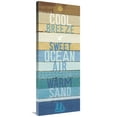 thumbnail image 1 of Global Gallery's 'Beachscape Inspiration II' By Michael Mullan Stretched Canvas Wall Art, 1 of 4