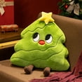 thumbnail image 5 of Loespoir Stylish Christmas Tree Pillow, INS Inspired Holiday Doll, Festive Home Decor Accent for Seasonal Display, with Multiple Sizes and Designs, Green, 5 of 6