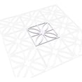 thumbnail image 6 of Ekena Millwork 11 3/8"W x 11 3/8"H x 3/8"T Small Swansea Decorative Fretwork Wall Panels in Architectural Grade PVC, 6 of 10
