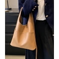 thumbnail image 3 of Kukuzhu Shoulder Bag Women Soft Fashion Hobo Bag Casual Leather Large Shopping Traveling Tote Bag Purse, 3 of 5