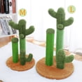 thumbnail image 5 of Demi Bonn 29" Cactus Cat Scratcher Post, Oasis Series Lovely Cat Scratching Post Cat Tree for Indoor Cats, Brown L, 5 of 8