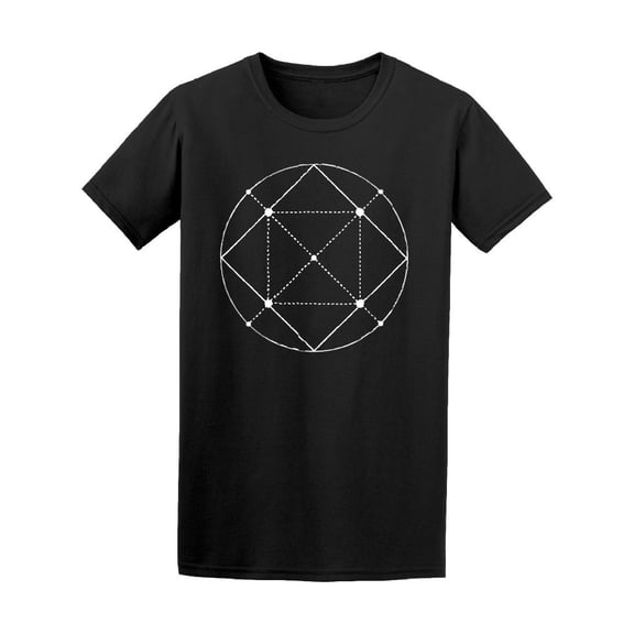 Cool Circle With Square Tee Men's -Image by Shutterstock
