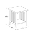 thumbnail image 7 of Sierra Side Table in Ash Brown Finish by OSP Home Furnishings, 7 of 7