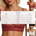 thumbnail image 3 of Admvng Women's Bras Wireless Lace Sheer Mesh Cute Comfort Everyday Bra, 3 of 5