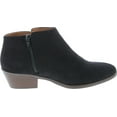thumbnail image 6 of Soda Women's Mug Round Toe Faux Suede Stacked Heel Western Ankle Bootie, 6 of 7