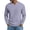 Light Purple, variant on Men's Waffle Thermal Long Sleeve Shirts V Neck Lightweight Tops Casual Pullover Undershirts White XXXL