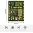 thumbnail image 6 of Soccer Blanket Sport Theme Throw Blanket Ultra Soft Cozy Fleece Soccer Gift for Soccer Lover Fuzzy Plush Bedding Blankets for Soccer Team Player Kids Teens Adults Girls Boys Women Men 80"x60", 6 of 6
