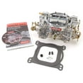 thumbnail image 2 of Edelbrock Carburetor 1407 Performer; 4-Barrel; 750 Cubic Feet Per Minute CFM; Square-Flange; Manual Choke; Air Valve Secondaries; Gasoline; Silver, 2 of 3