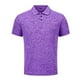 thumbnail image 3 of Camiseta deportiva de manga corta con cuello para hombre: diseño liso, poliéster-spandex, prenda informal para la playa, estampado a rayas, tallas S-XXXL, 3 of 4