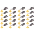 thumbnail image 2 of Escobilla De Carbón Para Motor, Mejor Rendimiento Juego De Escobillas De Carbón De 20 Piezas, Menos Calor Para Taladro Percutor Un Uso Prolongado ANGGREK EJGS11, 2 of 8
