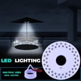 thumbnail image 2 of Patio Umbrella Light Wireless Lighting Mode Pole 48 LED Light Camping Tent, 2 of 5