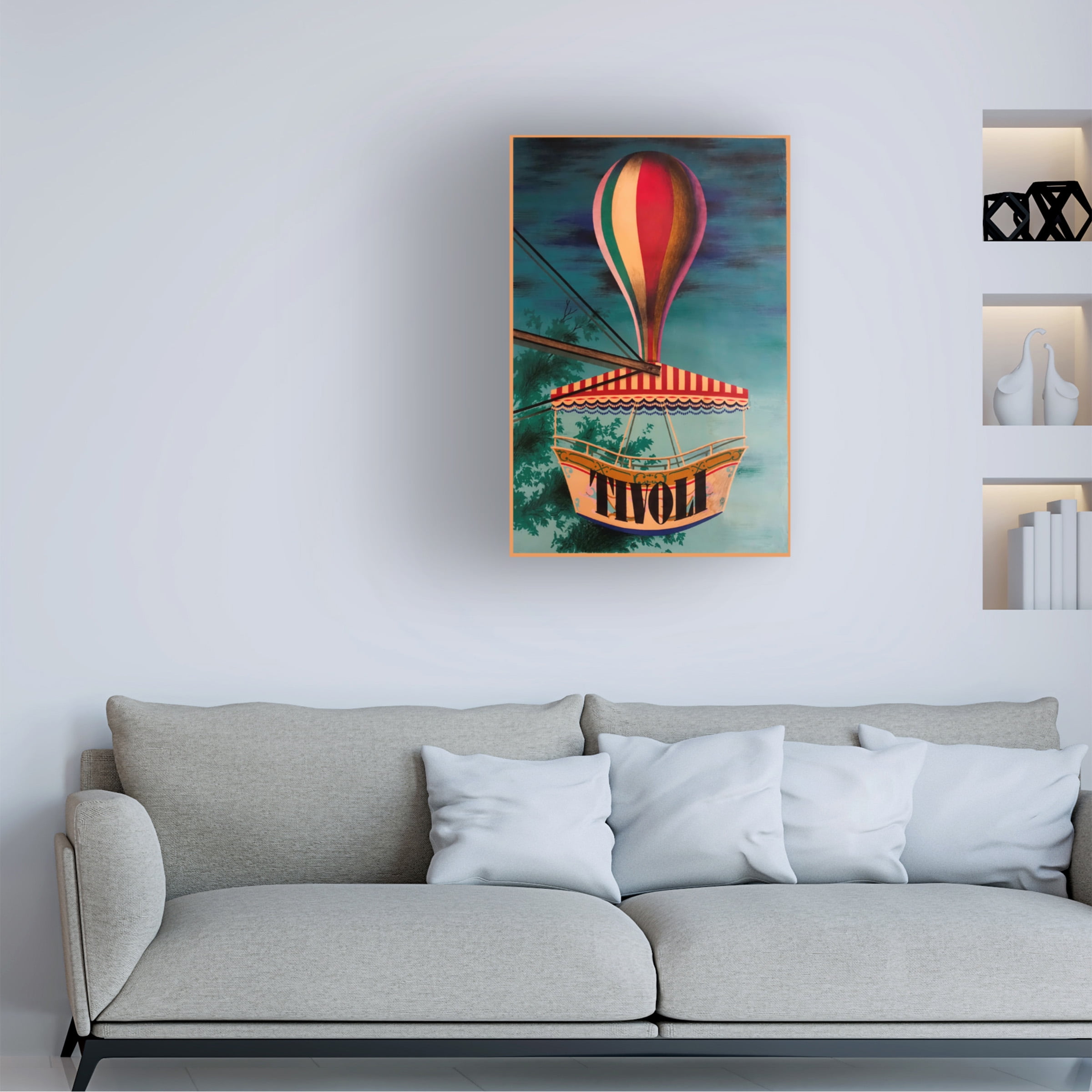 Trademark Fine Art 'Tivoli' Canvas Art by Vintage Apple Collection