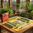 thumbnail image 5 of Chinese Mahjong Set , 146 Medium Mahjong Tiles, Professional Chinese-Style Play Set, 5 of 11