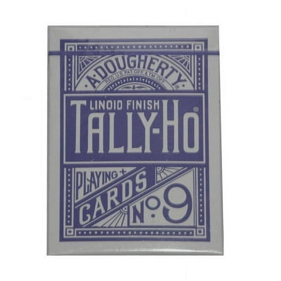 Tally-Ho Circle Back (2021 Blue) Playing Cards